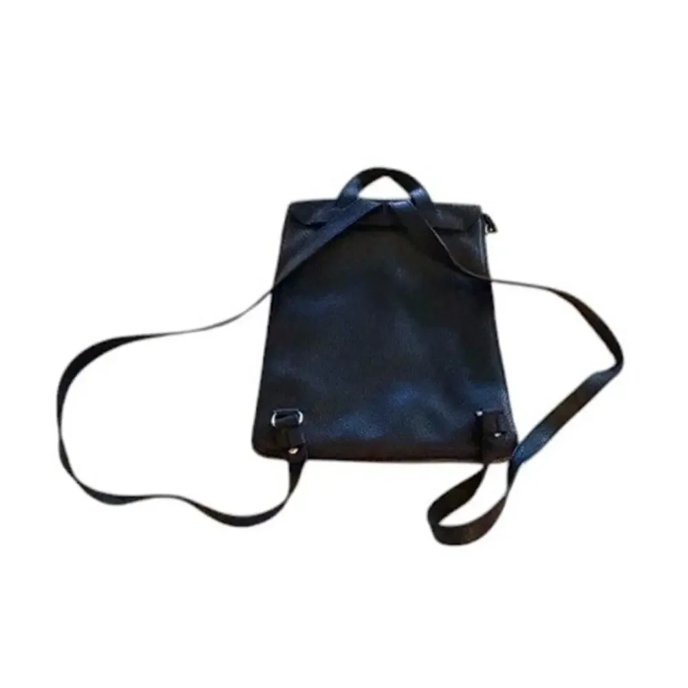 Mazzini black leather